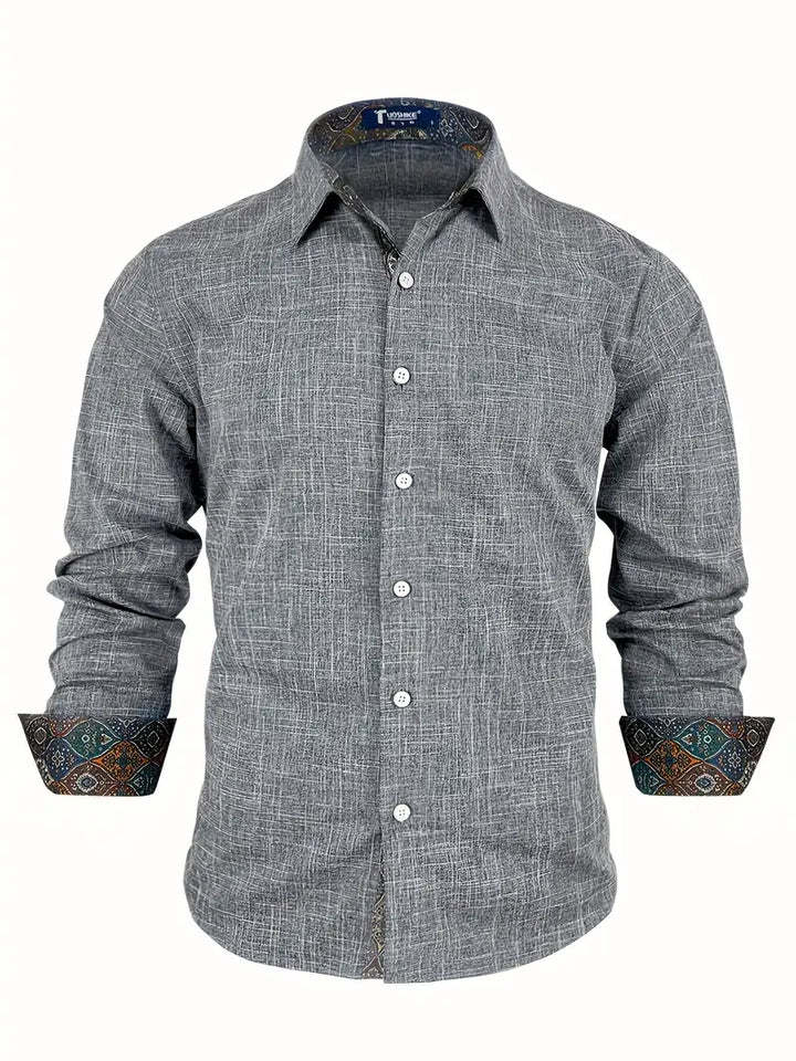 Jaxton | Long Sleeve Button-Up Shirt