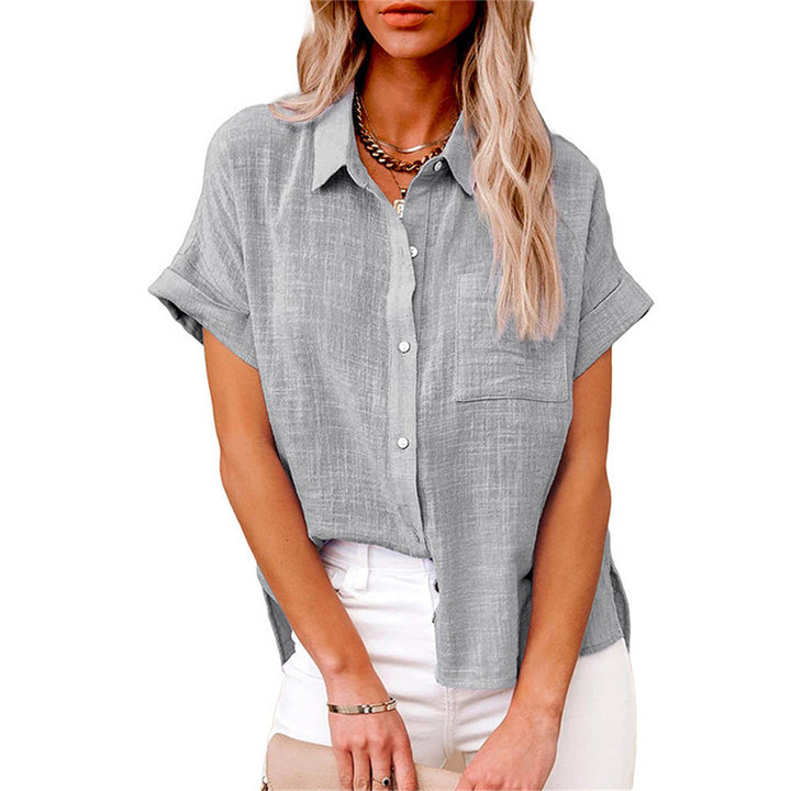Yasmine | Lightweight Cotton-Linen Blouse