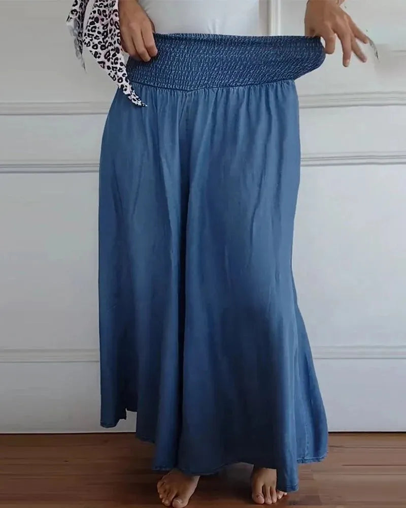 Seah | High Waist Wide Leg Pants