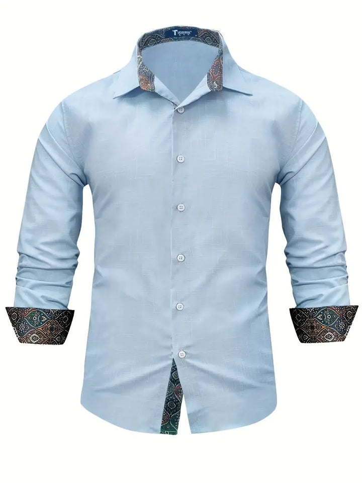 Jaxton | Long Sleeve Button-Up Shirt