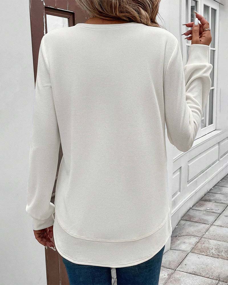 Amari | Round Neck Long Sleeve