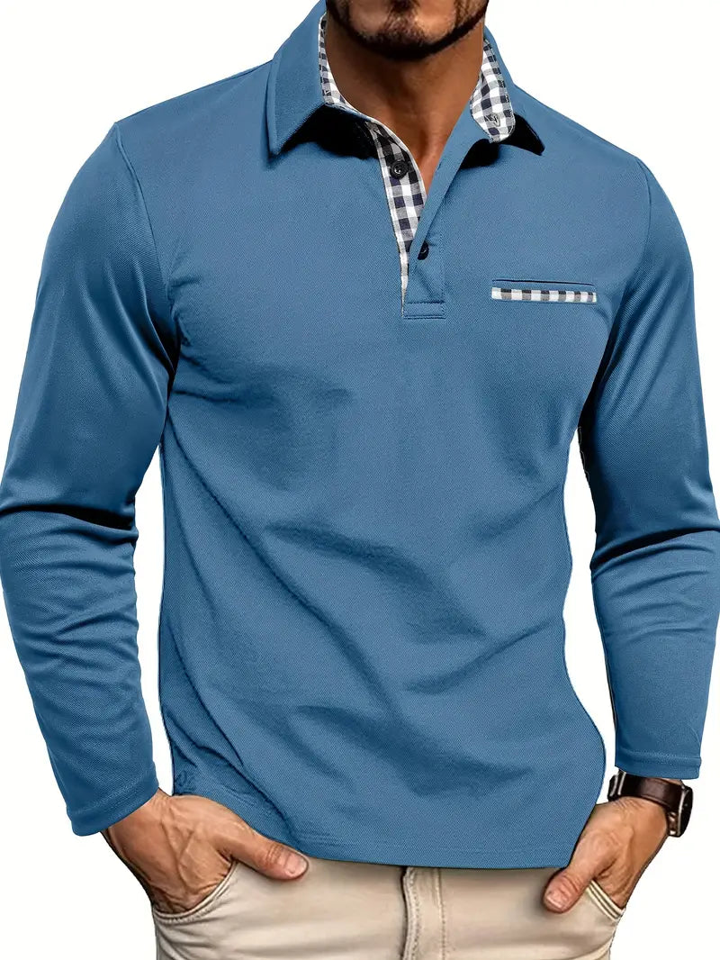 George | Long Sleeve Polo Shirt