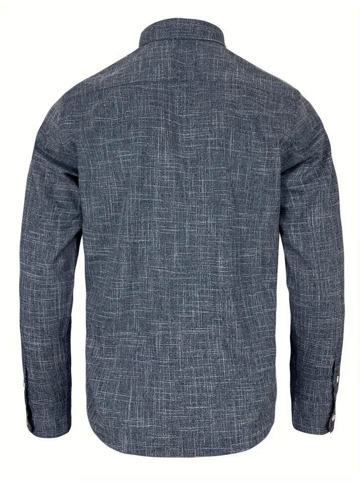 Jaxton | Long Sleeve Button-Up Shirt